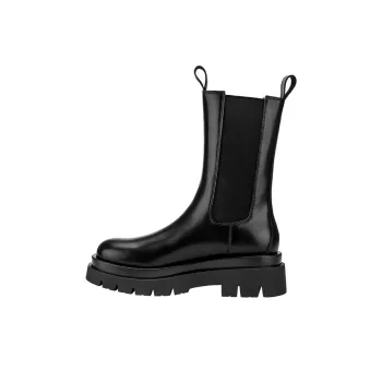 ABIDJAN British Collection Short Chelsea Boots 6cm Women's Black