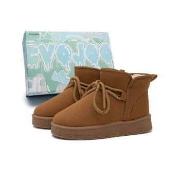 CVOJOO Warm And Wear Resistant Short Snow Boots Women's