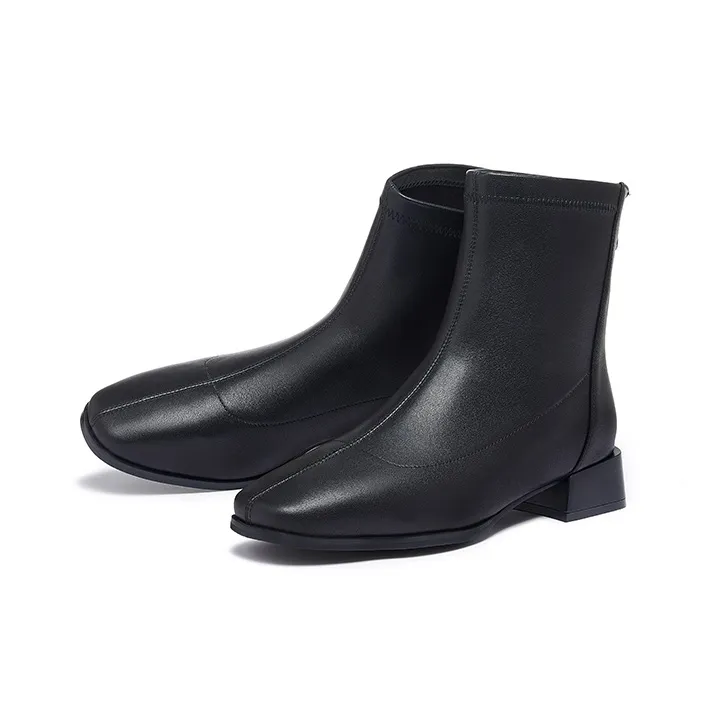 CAMEL Ankle Boots Women's Black/Ecru-2