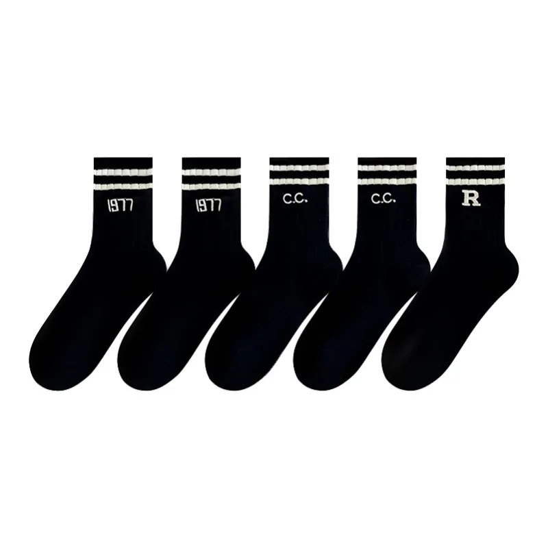 Montagut Unisex Mid Calf Socks-8