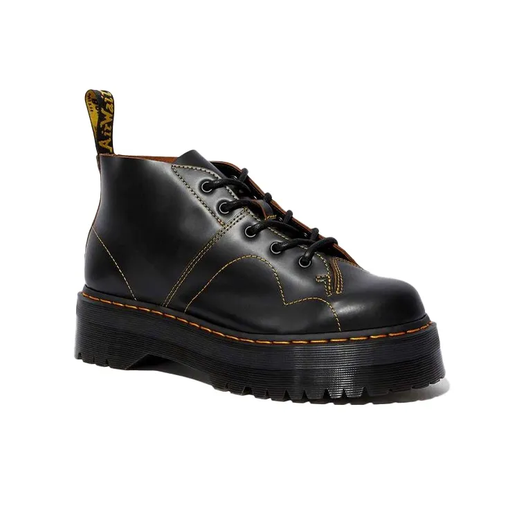 Dr. Martens Church Platform Monkey Boot Black-1
