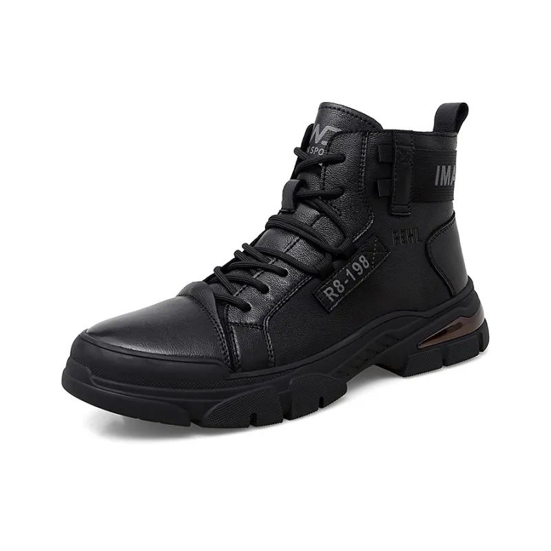 PEHL Ankle Boots Men Black-1