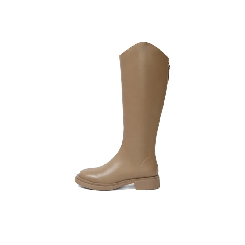 PT'SON Knee high Boots 3.5cm Women's-20