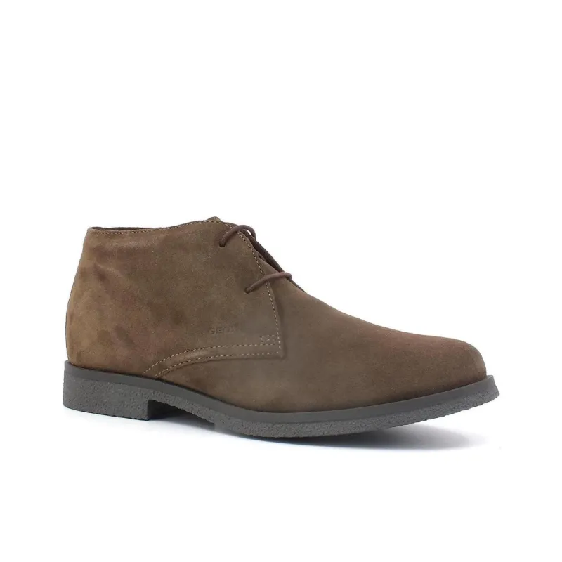 GEOX Claudio Ankle Boots Men's Chocolate-1