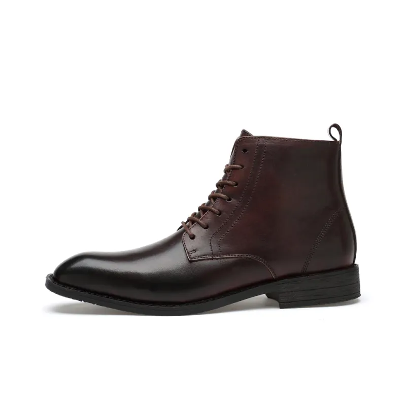 XIMO BULL Ankle Length Martin Boot 3cm Men's-3