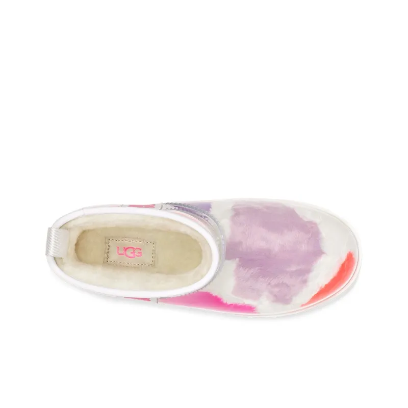 UGG Classic Clear Mini Party Spots Boot 'White' Women's-4