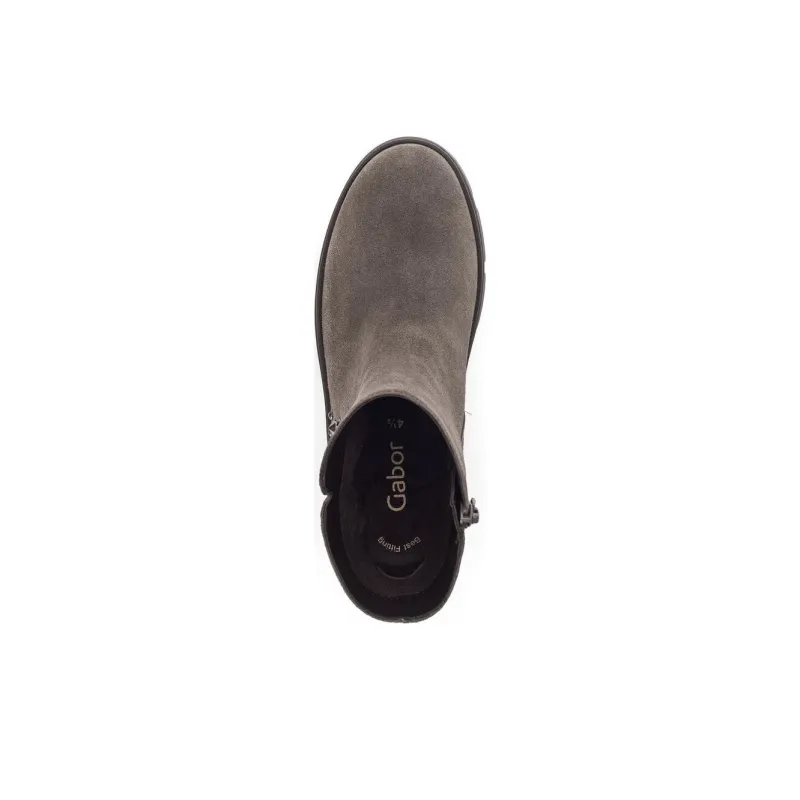 Gabor Fashion Ankle Boots 5cm Women's Gray-2