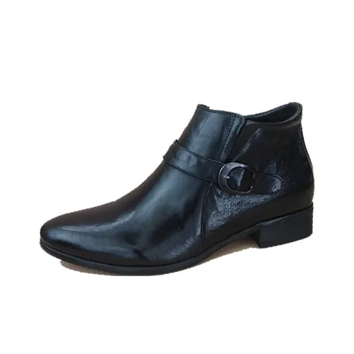 Paul Gabriel Ankle Boots 4cm Men's Black