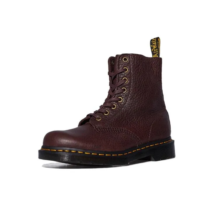 Dr.Martens 1460 Pascal Genuine Leather Boots Red/Brown-1