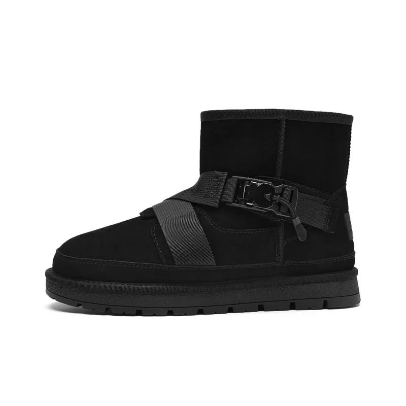HLA Warm And Wear-Resistant Short Snow Boots Men's-9
