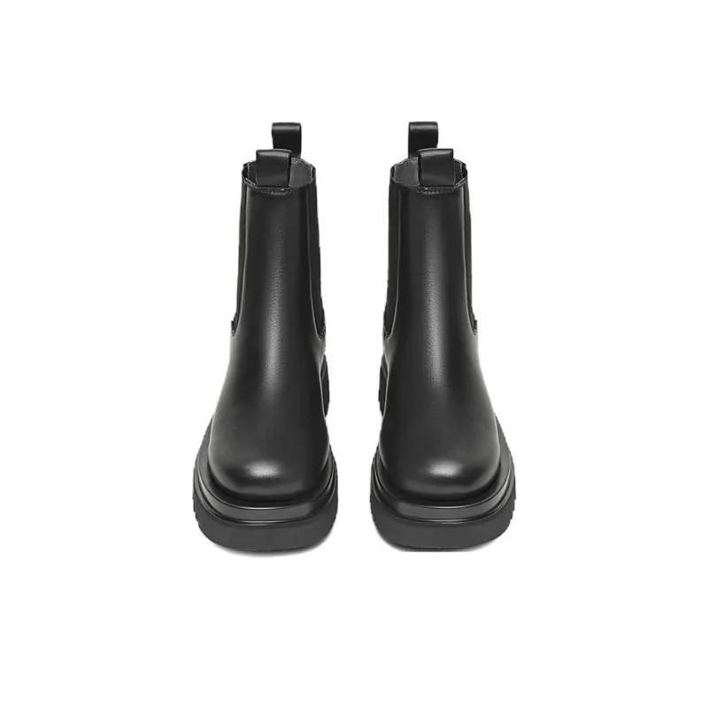 TATA Chelsea Boots Women's Solid Color-3