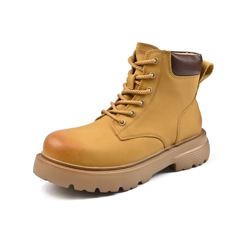 Dunnu Martin Boots Men Gold-4