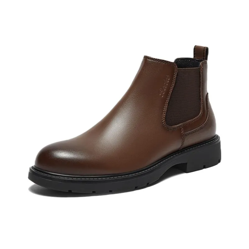 BATA Chelsea Boots Men Solid Color-5