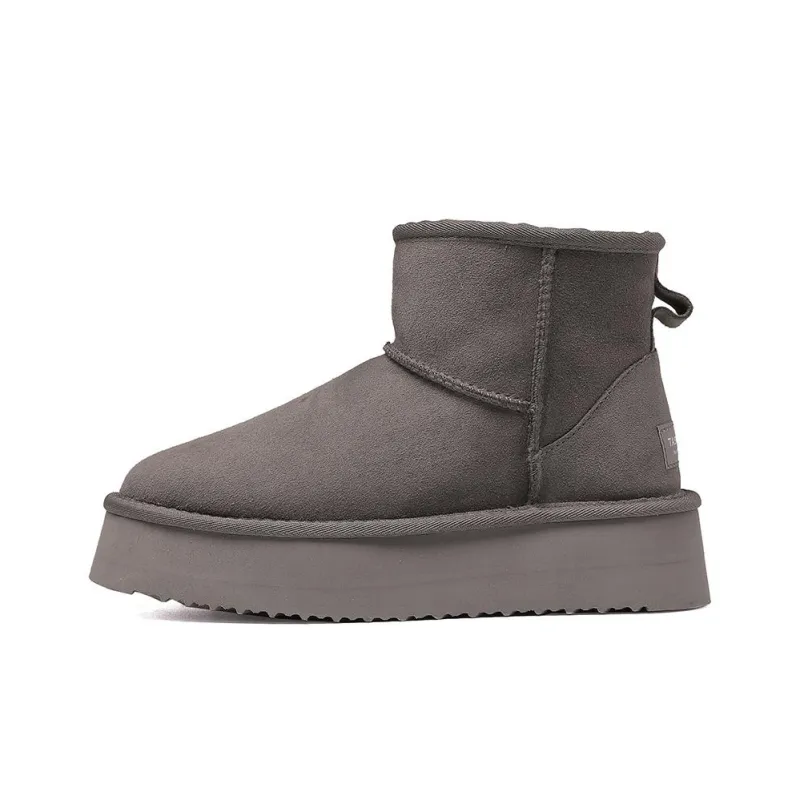 TASMAN AUS Thermal Height Increasing Coverage 12cm Snow Boots 4cm Women's-6