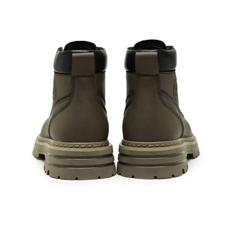 X ZONE Martin Boots Men Yellow-8