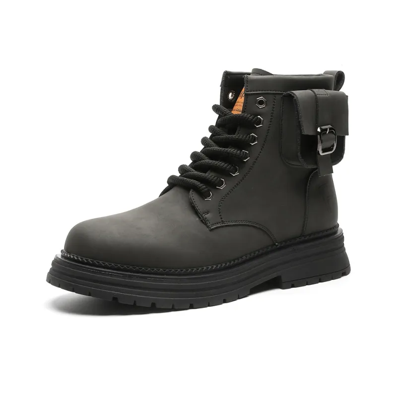 Dunnu Martin Boots Men Black-6