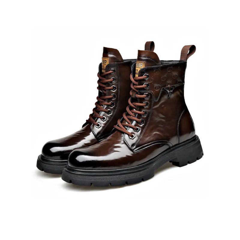 Xiwencha Crew Martin Boot Men's-6