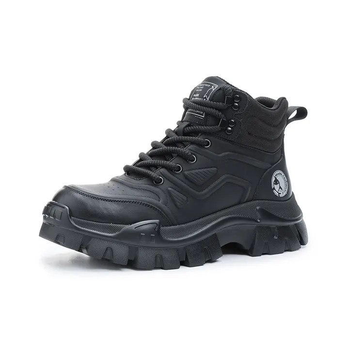 FAIRWHALE Short Outdoor Boots Men's Black-8