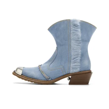 Untitlab Ankle Boots Unisex Blue