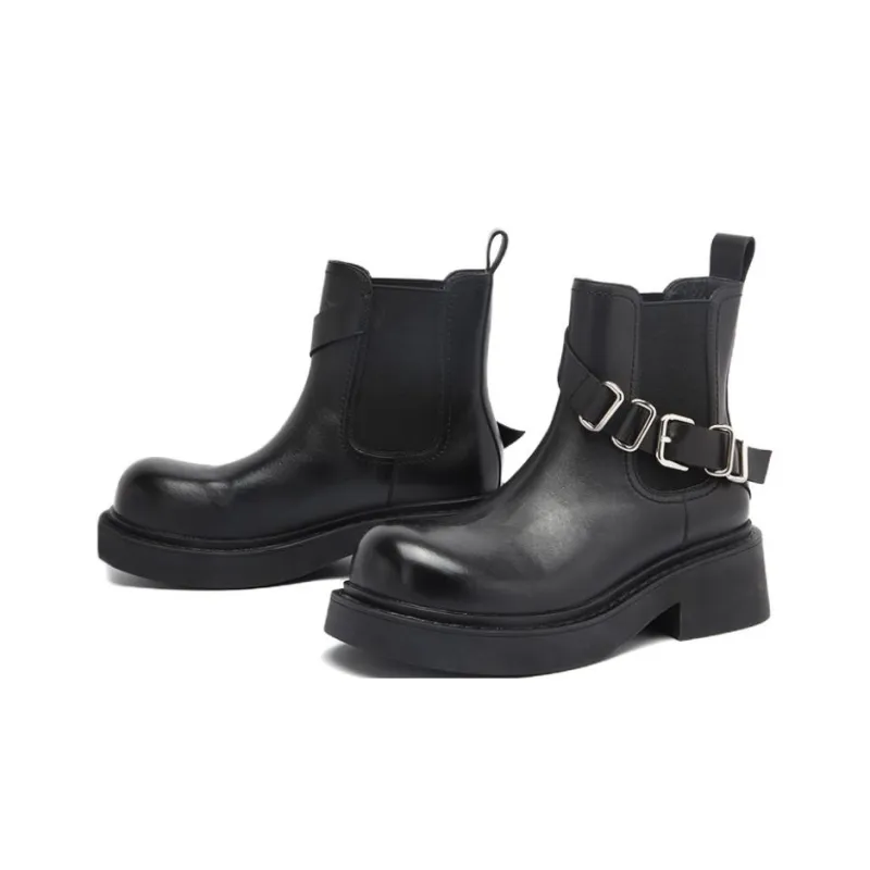 BASTO Short Chelsea Boots 5cm Women's-2