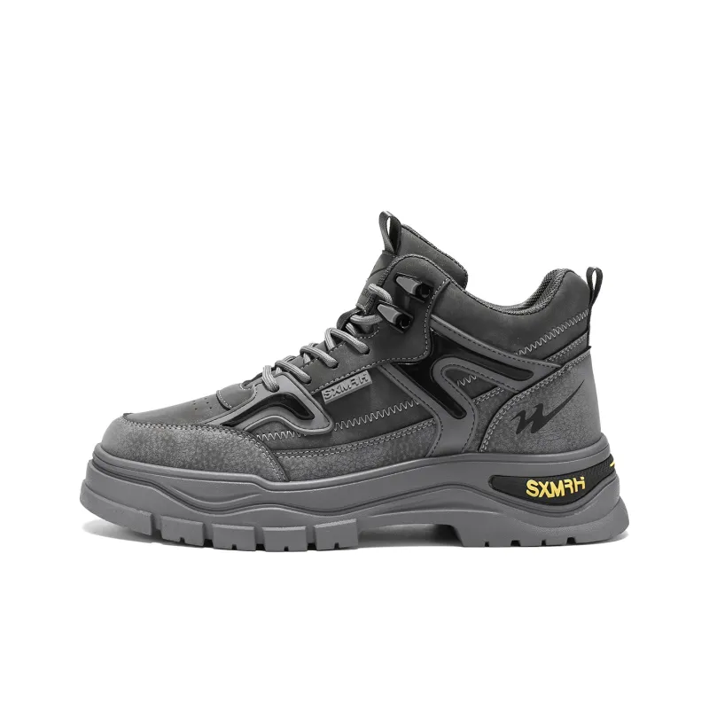 Binary Short Martin Boot Men's Gray-0