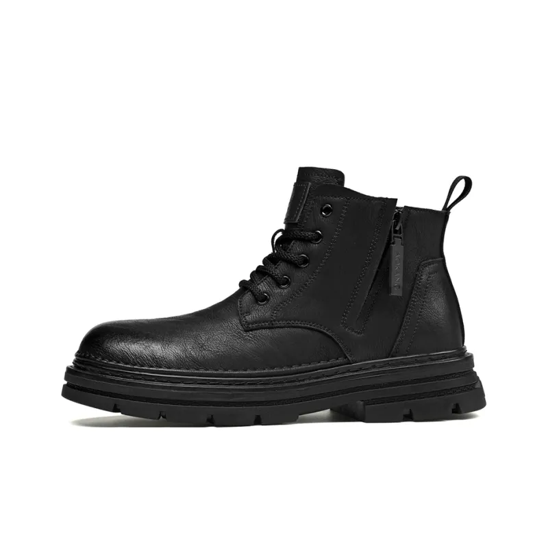 AOKANG Trend Series Short Martin Boot 2.5cm Men's-1