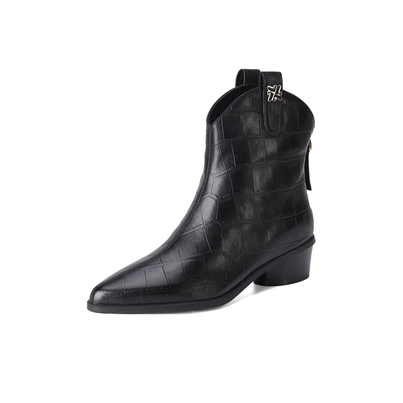 PIERCE GENTRY Ankle Boots 3.5cm Women's-1