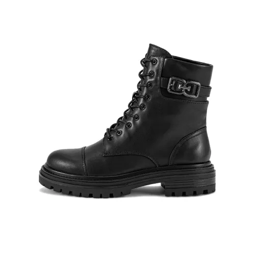 SAM EDELMAN Short Martin Boot 4cm Women's Black
