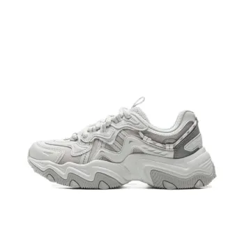 LiNing Cat's Claw Lite 2 Anti Slip Wear Resistant Low Top Chunky Sneakers Women's White