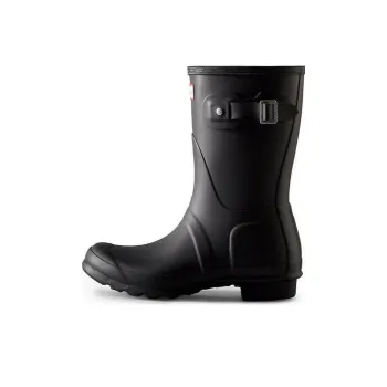 HUNTER Waterproof, Abrasion Resistant Cushioning Rain Boots Women's Black