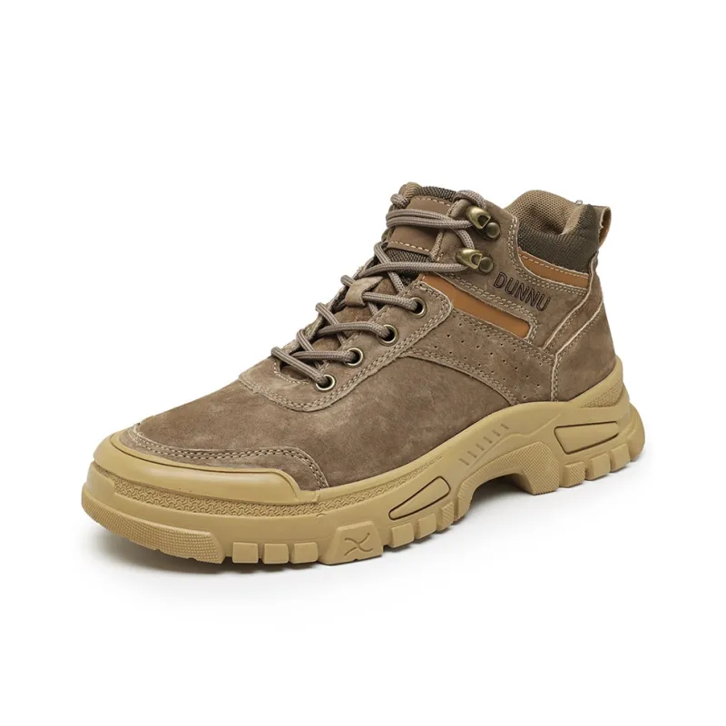 Dunnu Thermal Height Increasing Abrasion Resistant Short Outdoor Boots Men's-5