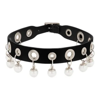 DIOR Metal Necklaces Women's Black