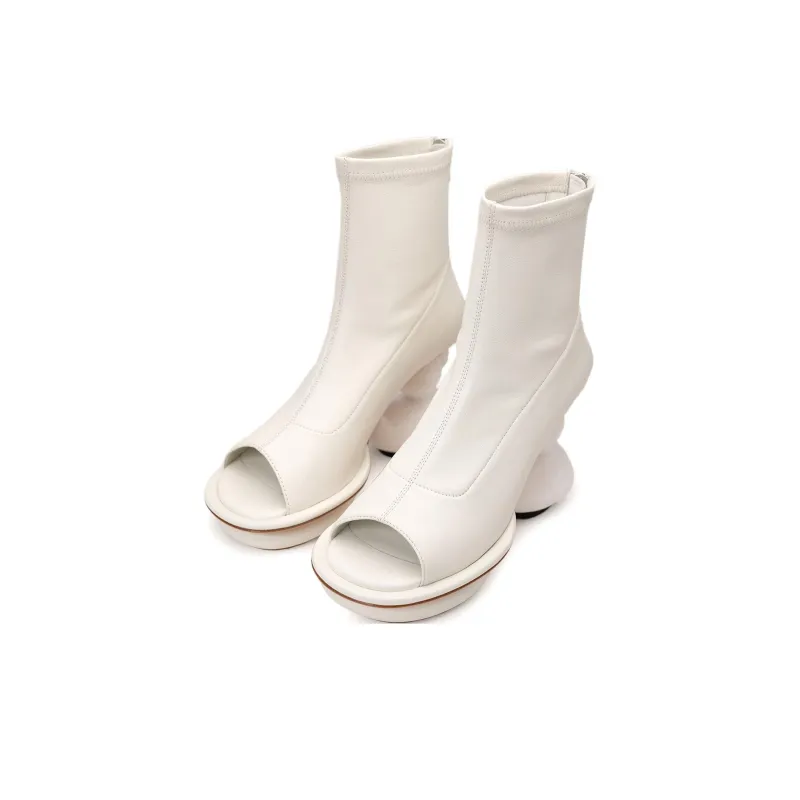MIHARA YASUHIRO Ankle Boots 9cm Women's-5