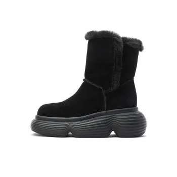 DAPHNE LAB Lollipop Series Short Snow Boots Women's