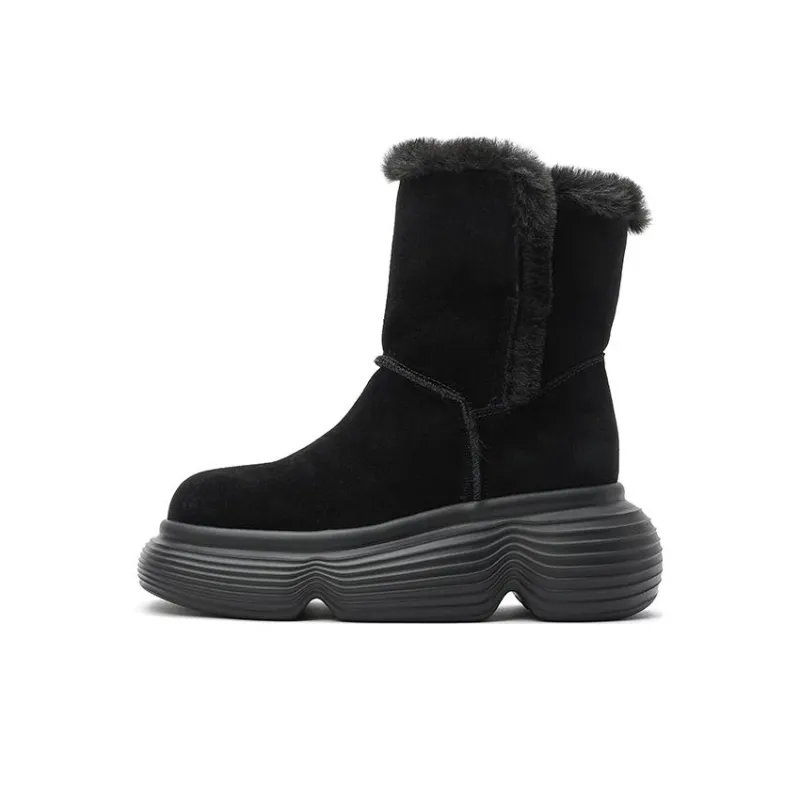 DAPHNE LAB Lollipop Series Short Snow Boots Women's-0