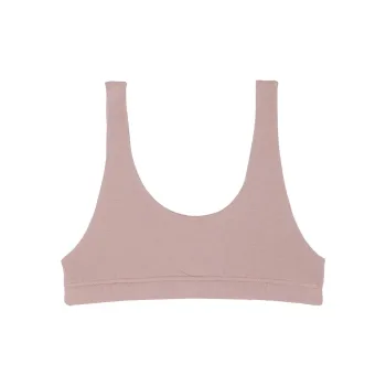 Victoria's Secret Brushed Modal Fleece Lounge Bralette / FRENCH MAUVE Bra Women's Fuchsia