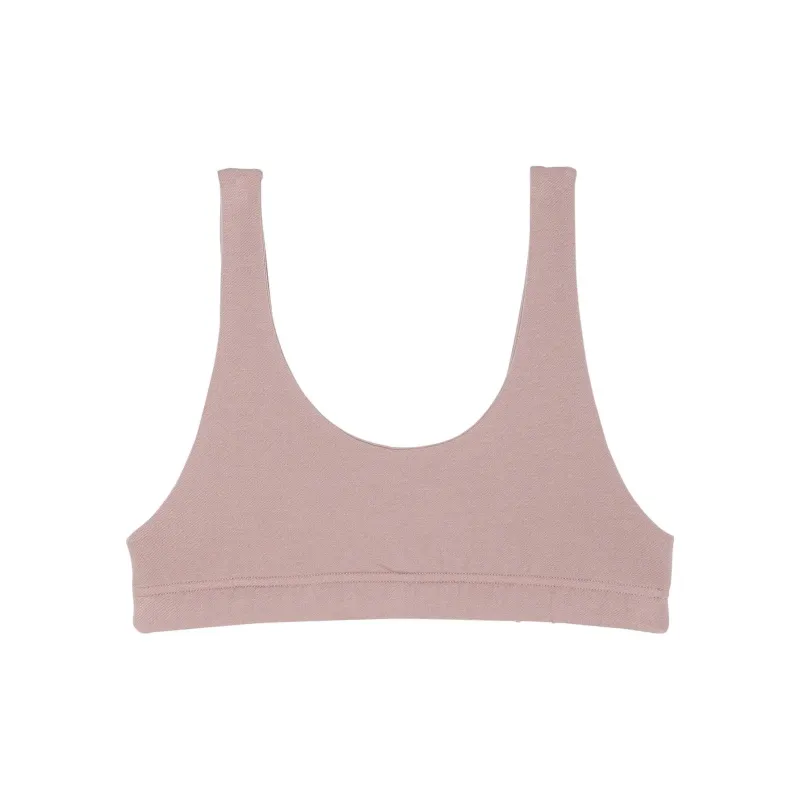 Victoria's Secret Brushed Modal Fleece Lounge Bralette / FRENCH MAUVE Bra Women's Fuchsia-0