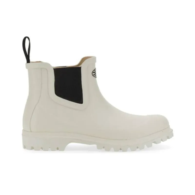 SUPERGA Short Chelsea Boots Women's Beige-1
