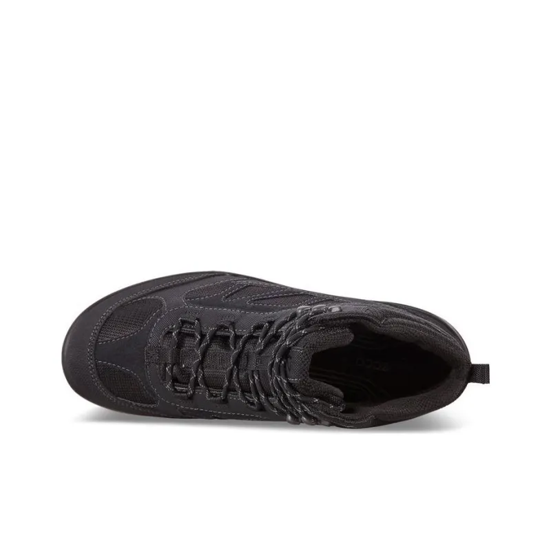 Ecco Short Ankle Boots Men's Black-3