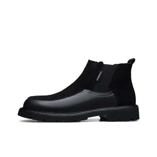PARDASAUL Short Chelsea Boots Men's Black