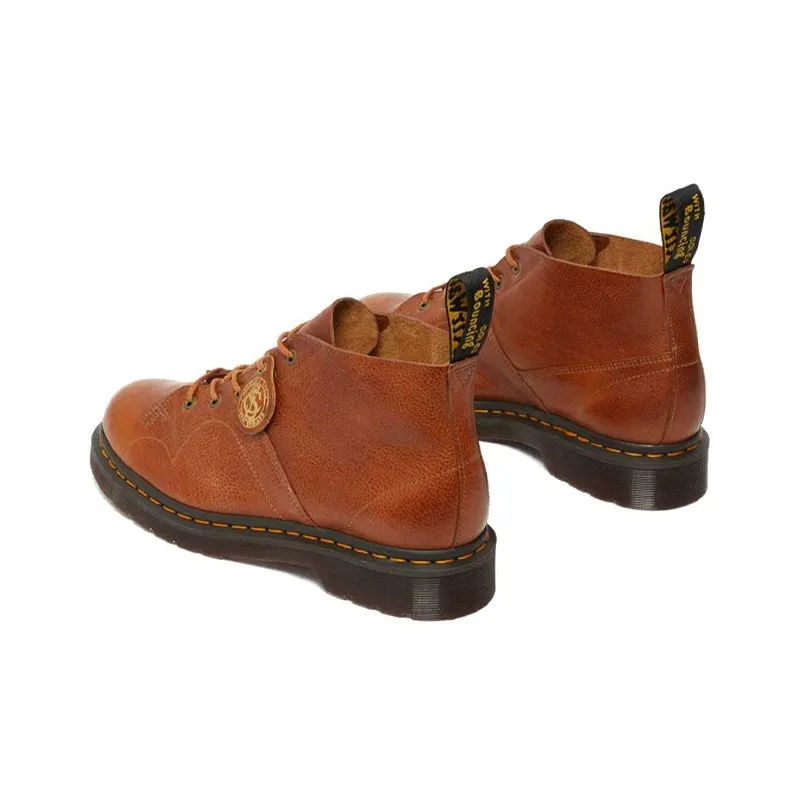 Dr.Martens Unisex Church Buckingham Martin Boots Brown-4