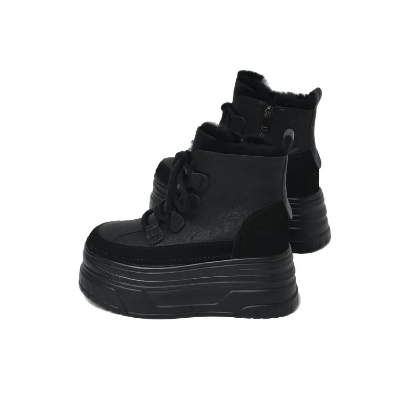 CAMEIDO Ankle Boots 7cm Women's Black-1