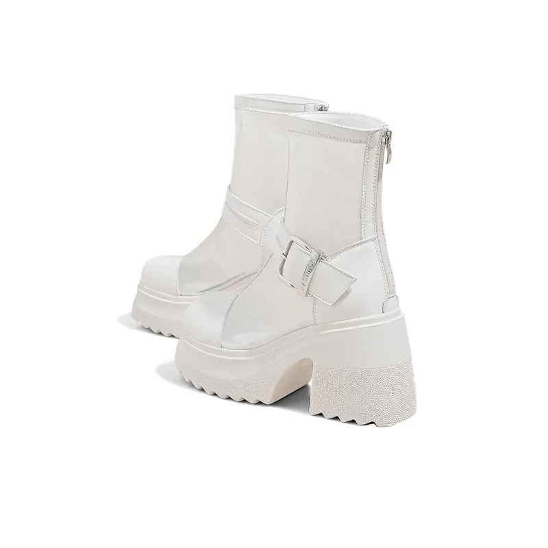 A Poinsettia Princess Ankle Boots Women's-3