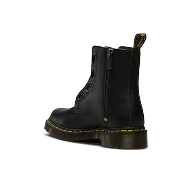 Dr.Martens 1460 Pascal Front Retro High Top Martin Boots Black Women's-2