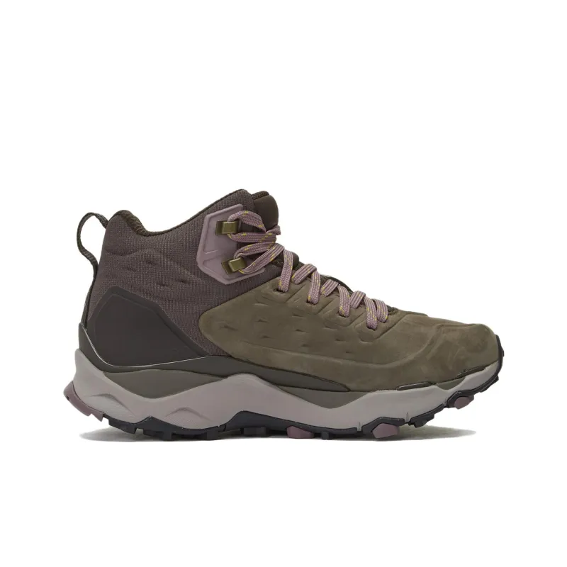 THE NORTH FACE Vectiv Exploris Anti Slip Wear Resistant Mid Top Hiking Shoes Women's Brown-1