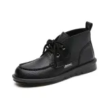 Black Fleece-Lined