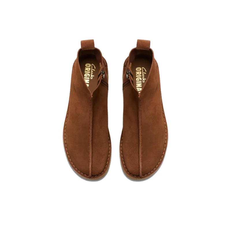 Clarks Ankle Boots Women's Brown-3