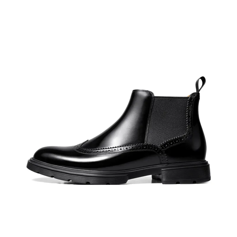 THOM WILLS Chelsea Boots Men's Black-0