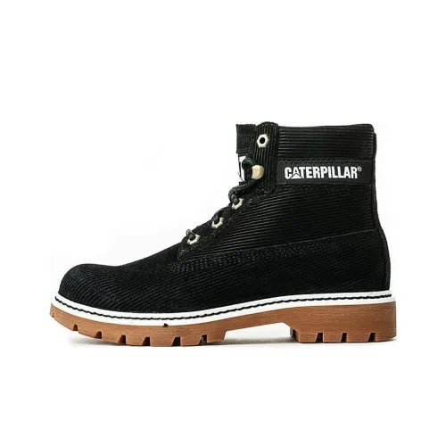 CAT Colorado Series ES Rebound Insole Wear Resistant Slip Resistant Crew Outdoor Boots Women's Black