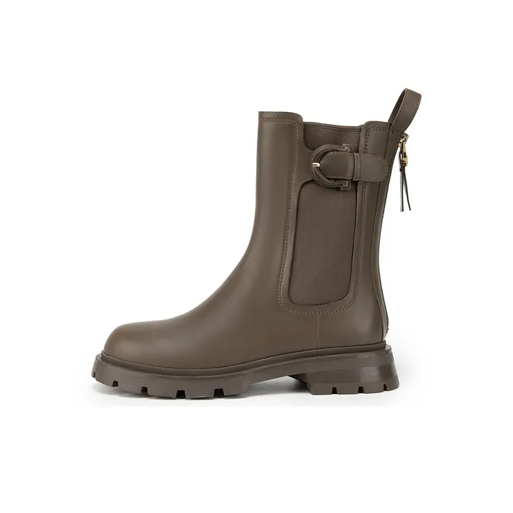 NATURSUN Crew Chelsea Boots 4cm Women's-6